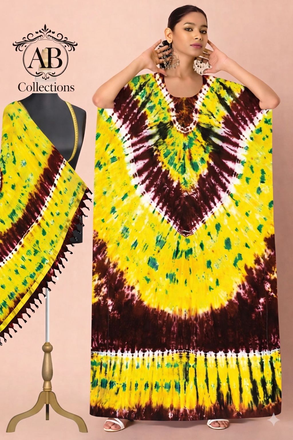 Tie Die Kaftan Pattern